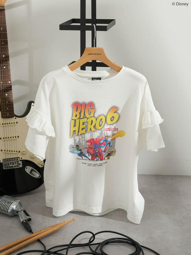 フリルTシャツ 4,990円｜Disney collection by AMERICAN HOLIC