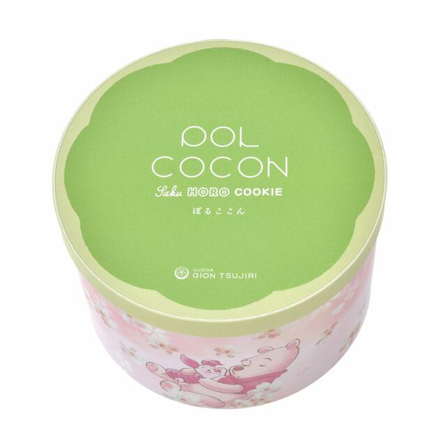 【祇園辻利】プーさん＆ピグレット クッキー POLCOCON 抹茶 SAKURA 1,600円