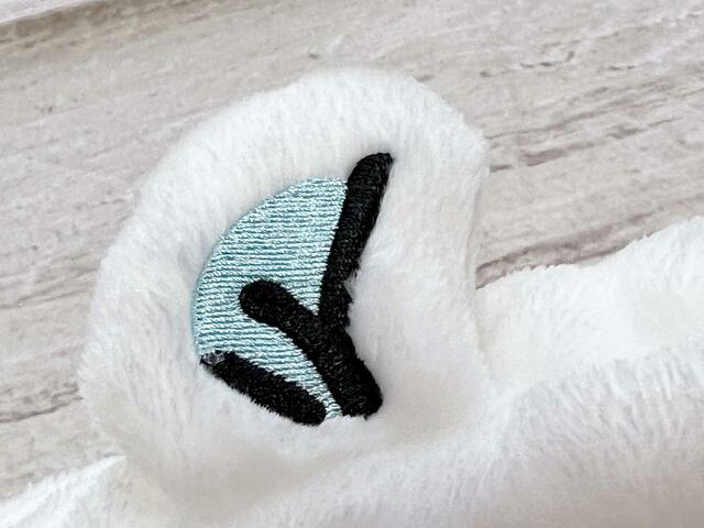 【ファッションセンターしまむら】ぴょこんと立つ仕様のお耳♪薄く綿が入っており、ふっくらしています