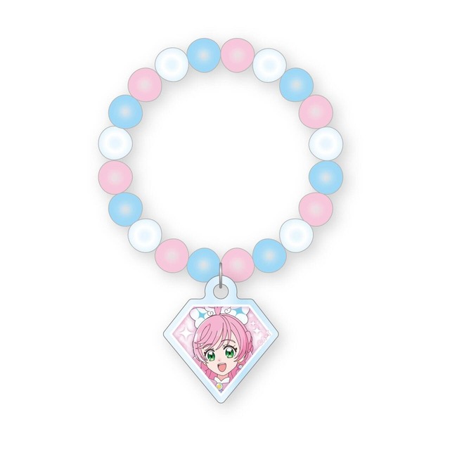 【ひろがるスカイ！プリキュア】ビーズブレスレット（キュアプリズム）850円（税込）