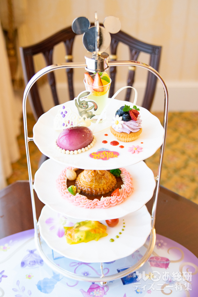 「ちいさなプリンセス ソフィア」スペシャルメニュー〜ちいさなプリンセスのあなたへ〜 4,500円｜東京ディズニーランドホテル「ちいさなプリンセス ソフィア」スペシャルルーム