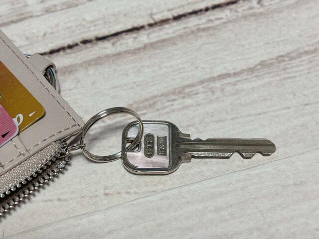 キーリングに鍵をつけてキーケースとして使ってみました