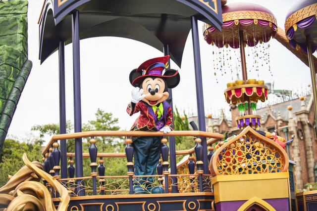 東京ディズニーランド「ザ・ヴィランズ・ハロウィーンInto the Frenzy”」プレスプレビューの様子