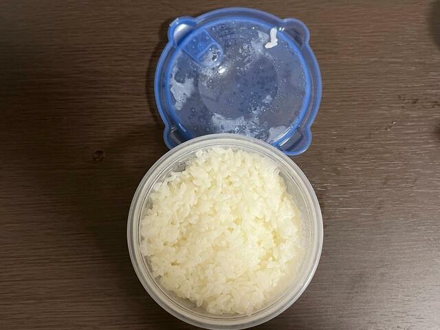 【キチントさん　ごはん冷凍保存容器】少し温まり方にムラがでてしまいました