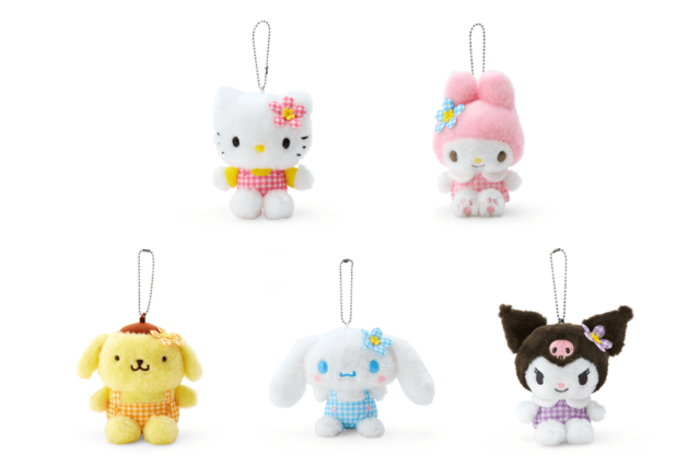 【サンリオキャラクターズ　カオハナデザインシリーズ】マスコットホルダー（全5種）　各1,980円