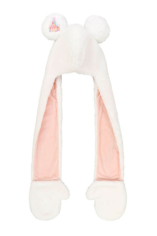 マフラー 3,900円｜東京ディズニーリゾート40周年“ドリームゴーラウンド”冬のファッショングッズ｜販売店舗：東京ディズニーランド「グランドエンポーリアム」、東京ディズニーシー「エンポーリオ」｜発売日：2023年9月14日（木）