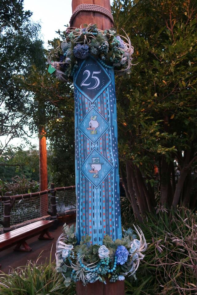 東京ディズニーシー25周年「スパークリング・ジュビリー」デコレーション