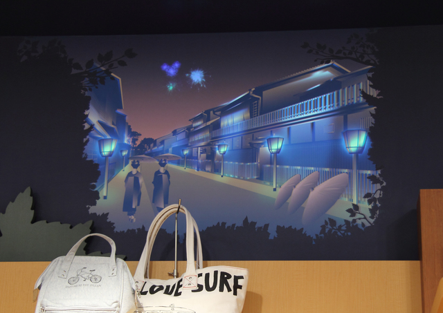 ミッキーの形の花火が上がる演出も