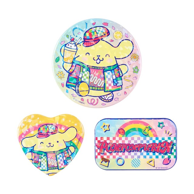 缶バッジセット(ポムポムプリン)