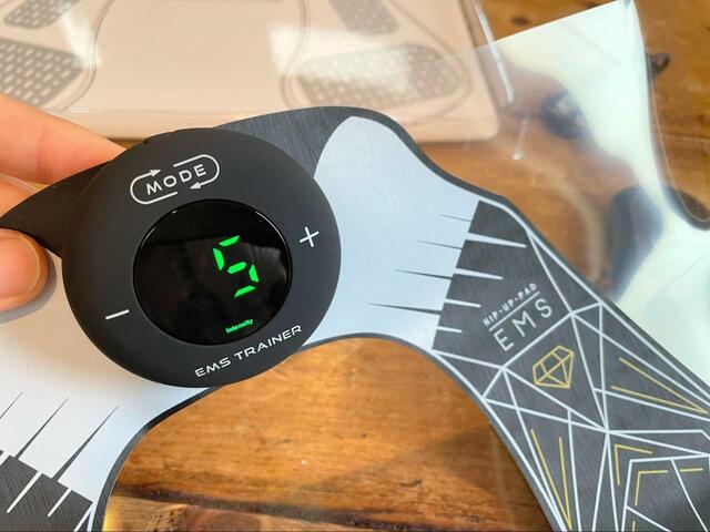 【EMSヒップアップパッド】レベルはMAX18！レベル1から始めていきましょう