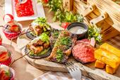 「ミートプレート」＜期間：2025年12月27日〜2026年5月上旬＞【【ヒルトン東京】苺とお肉の無限ループ！“ミートアフタヌーンティー”と一緒に“ストロベリースイーツ”が食べ放題”が楽しめる！】