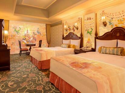 ディズニーホテル】一度は泊まりたい♪「40周年特別ルーム」＆館内デコ