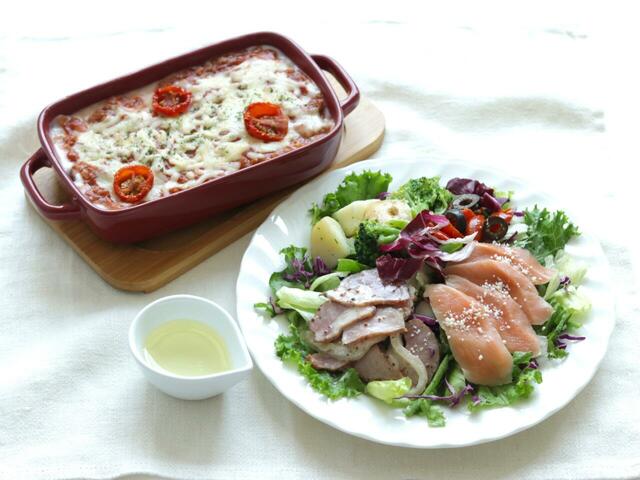 デリコメールのXmasセット(2人前) 1セット 1,930円/ Deli comer(グランスタ東京/改札内1F 京葉ストリートエリア)