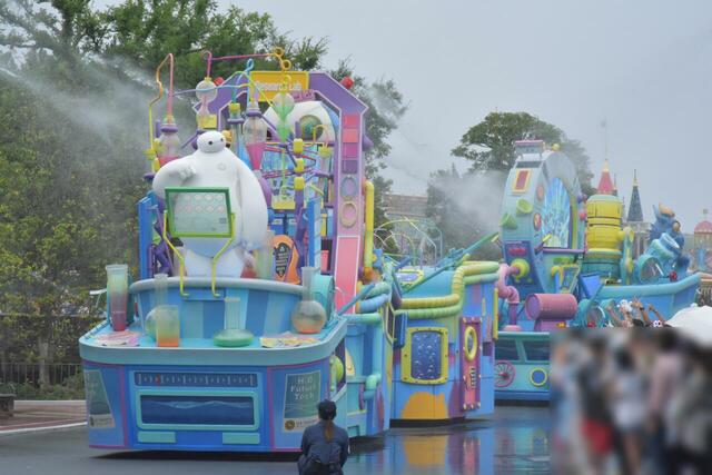 ベイマックスのミッション・クールダウンは打ち水効果もあります