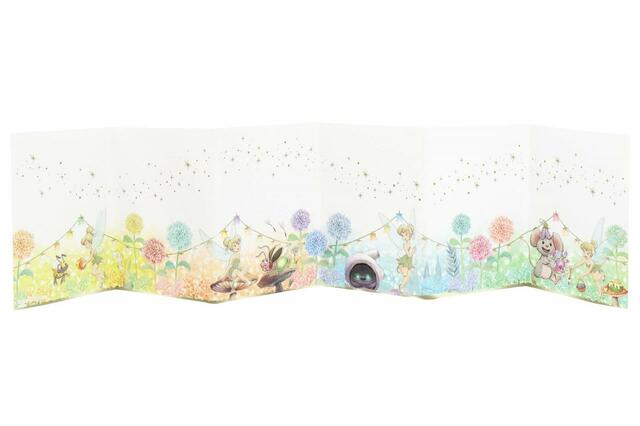 ポストカードセット 1,500円｜「フェアリー・ティンカーベルのビジーバギー」をテーマにしたグッズ｜東京ディズニーシー新テーマポート「ファンタジースプリングス」販売店舗：東京ディズニーシー「エンポーリオ」｜発売日：2024年5月28日（火）