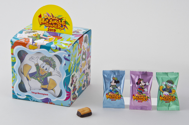 夏場でも溶けない安心のお菓子も夏限定パッケージで登場 ベイクドチョコレート（クッキー付）¥850