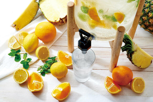 「デトックスウォーター」＜期間：2026年4月1日～＞【ブロンコビリー名物「新鮮サラダバー」が新スタイルに！「ブロンコビュッフェ」は、4月1日より全店で提供スタート！】