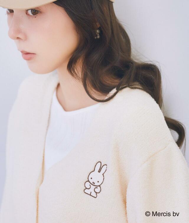 【miffy/earth モコモコカーディガン】価格：4,950円（税込）