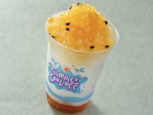 シェイブアイス(トロピカルフルーツ&ティーゼリー)600円