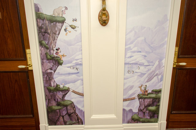 新デザインの廊下／東京ディズニーシー・ホテルミラコスタ