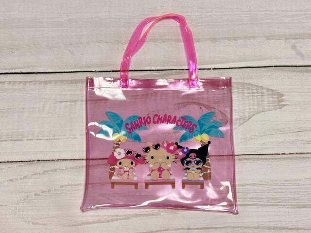 PVCバッグ サンリオミックス サマーバケーション ガールズ/330円(税込)
