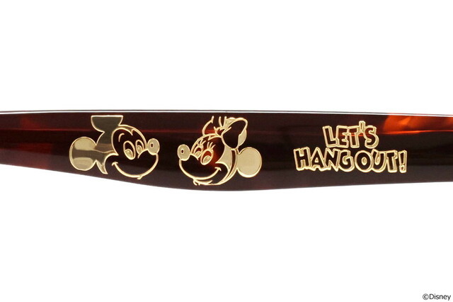 ZY242G23_44F1 ¥15,500（セットレンズ代込）｜Mickey & Friends Model（ナイト&デイモデル）｜Disney Collection created by Zoff “Sunglasses”（ディズニーコレクション クリエイテッドバイゾフ サングラス）