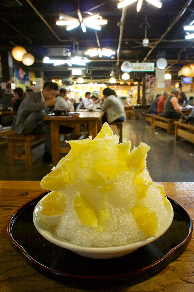 ほてい茶屋／小夏氷 470円