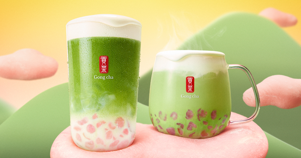 ゴンチャ新作は“抹茶”！まるでデザートみたいなやわやわもちもち
