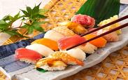 「握り寿司」【WEB予約限定『ビアガーデンプラン』が更にお得に】