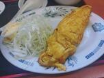 【日高屋　朝定食】しっかり焼きの町中華な玉子焼き