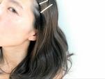 【ダイソー×minaコラボ　ヘアピン（No.5）】前髪を留めたいときに