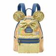 【Loungefly】ミニー リュックサック・バックパック ブルー WALT DISNEY World 50TH 14,300円