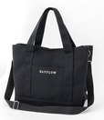 【『BAYFLOW 収納5ポケット LOGO TOTEBAG BOOK BIG』(宝島社)】価格:3,289円(税込)、サイズ(約):幅29.5×高さ27.5×マチ14.5cm