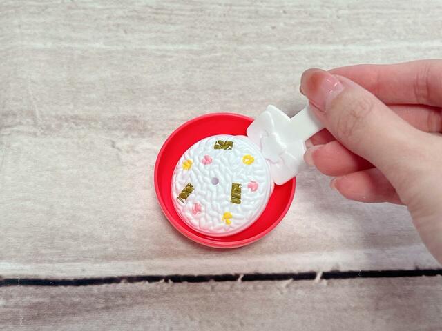 おわんによそいます♪