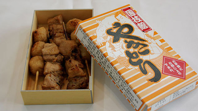 焼き鳥「雷電」(両国)／国技館焼き鳥(お茶付き)