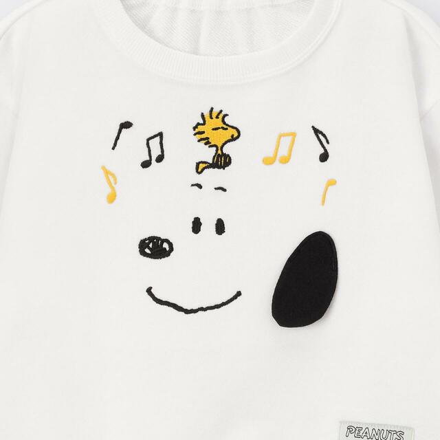 GU「PEANUTS」カンタンスウェットプルオーバー ¥1,290