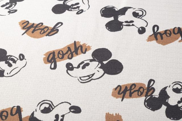 【2021春夏】日よけ ＜ミッキーマウス＞ ベージュ