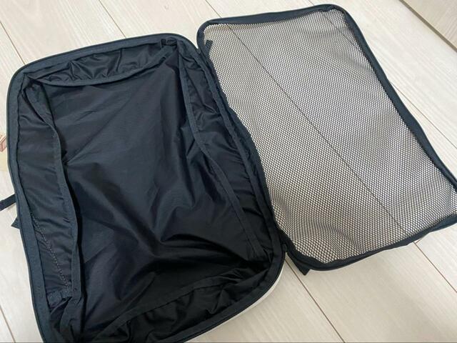 【無印良品 ポリエステル仕分けケース圧縮タイプ M】ガバッと開くので衣類を入れやすい