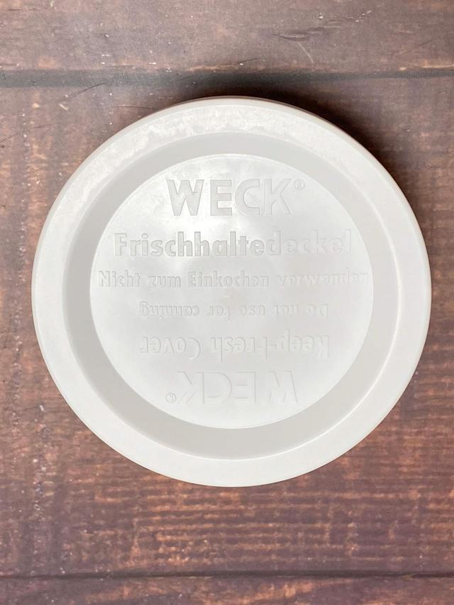 【ナチュラルキッチン】WECK Keep fresh Cover 80専用／税込110円