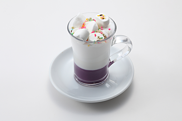 みさえ特製マシュマロ紅芋ホットミルクショコラ