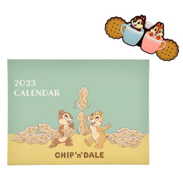 チップ＆デール 壁掛けカレンダー 2023 クリップ付き CALENDARS ＆ ORGANIZERS 2,200円