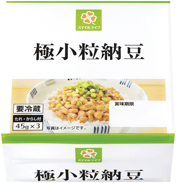 【スマイルライフの食品売上ランキング 4位】「極小粒納豆」