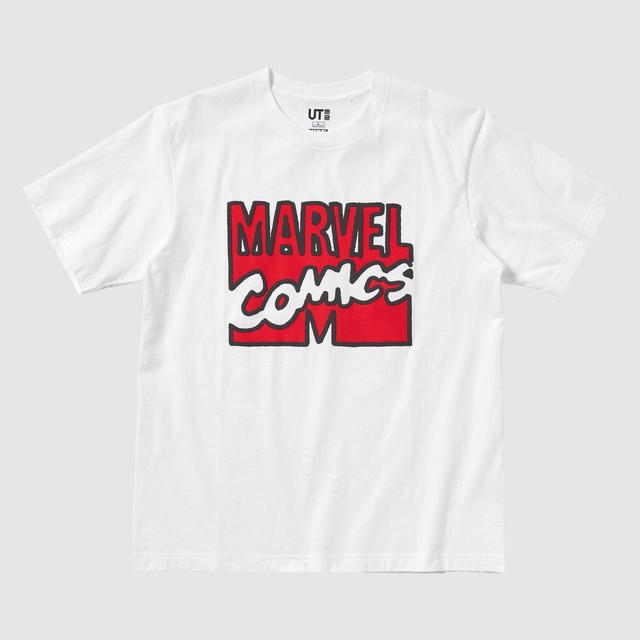 MAGIC FOR ALL タイムレスフェイバリッツ UT グラフィックTシャツ MARVEL（半袖・レギュラーフィット）¥1,500