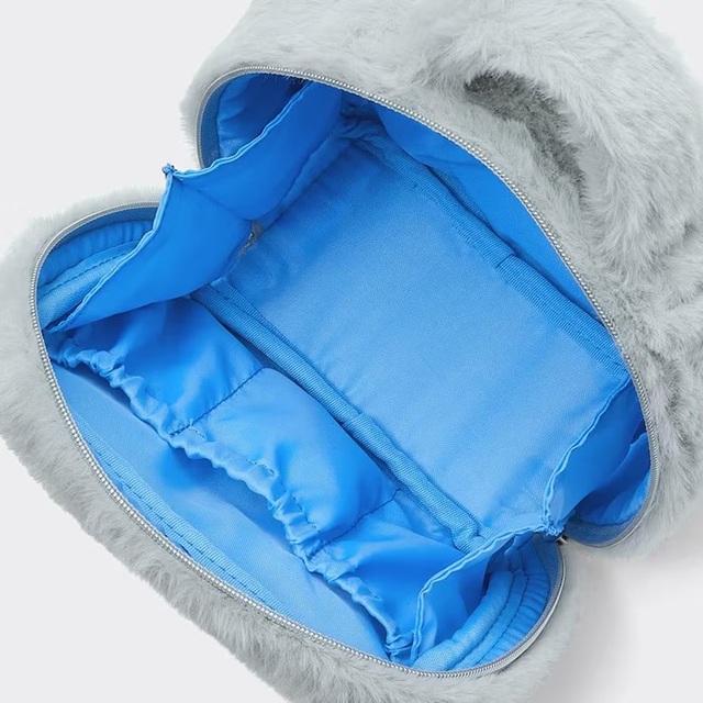 フェイクファーポーチ 1,490円｜GU「ポケピース」コレクション