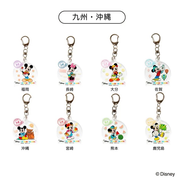 アクリルキーホルダー コレクション 990円