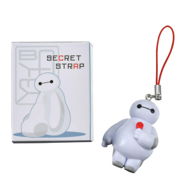 ベイマックス、ベイマックス2.0、モチ シークレットストラップ BAYMAX 900円 (税込)