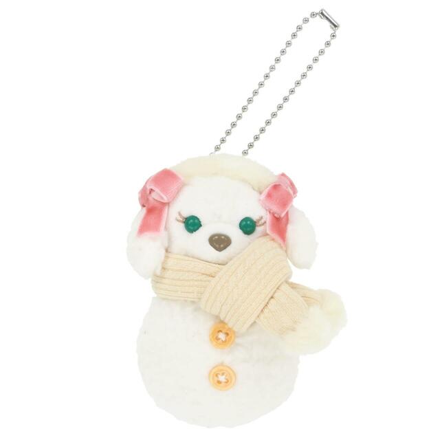 ぬいぐるみチャーム 2,300円｜東京ディズニーシー「ダッフィー＆フレンズのアワ・リトル・スノーフレンズ」グッズ｜販売店舗：東京ディズニーシー「マクダックス・デパートメントストア」｜発売日：2026年11月2日(月)
