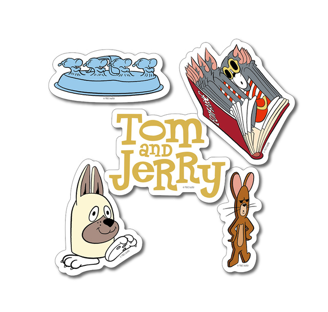 【トムとジェリー Happyくじ】G賞 ステッカーセット［全7種］