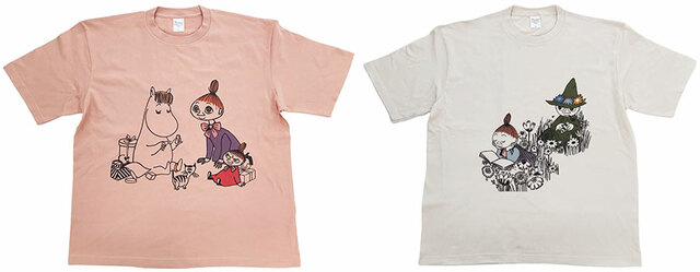【MOOMIN POP UP STORE 大丸福岡天神店】Tシャツ M・L(各税込3,300円)