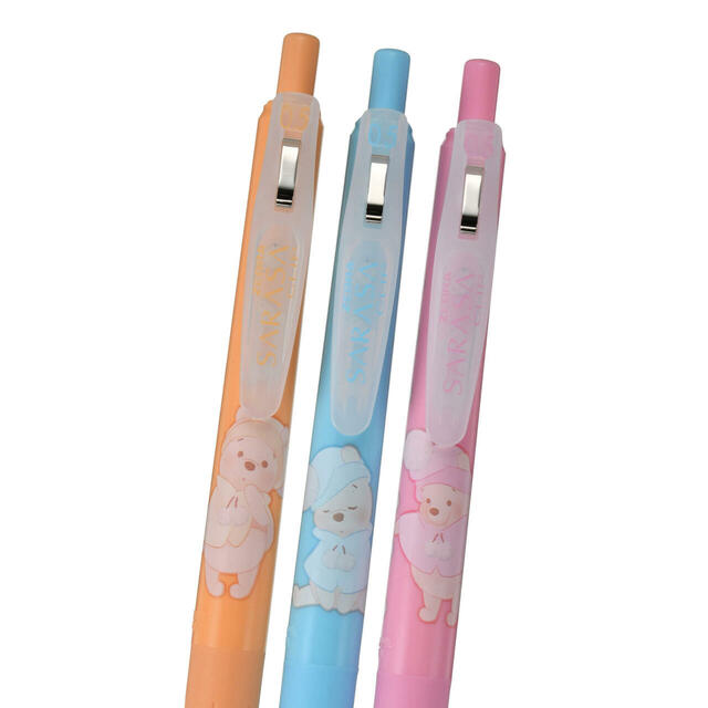 プーさん サラサクリップ 0.5 ジェルボールペン セット WHITE POOH 900円